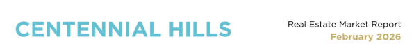 Centennial Hills February Real Estate Market Update